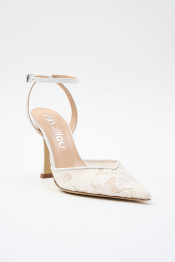 Slingback Bianco Donna - 2