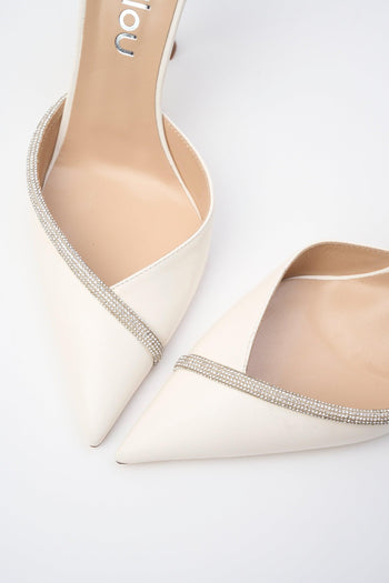 Slingback Avorio Donna - 3