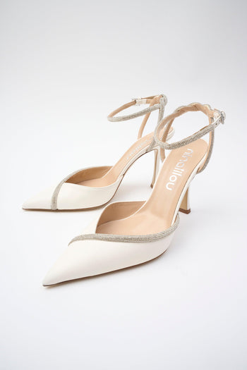 Slingback Avorio Donna - 5