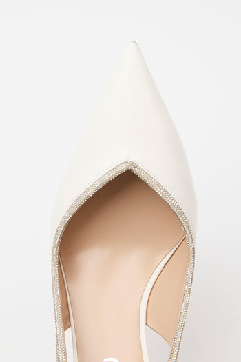 Slingback Avorio Donna - 6