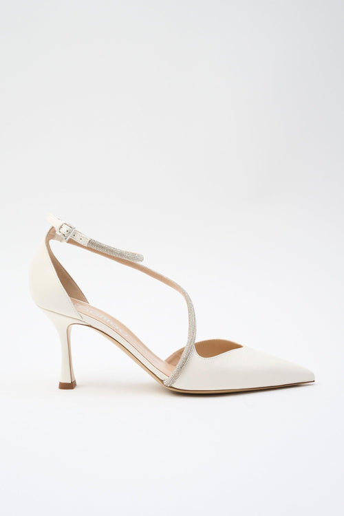 Slingback Avorio Donna