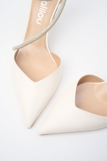 Slingback Avorio Donna - 3