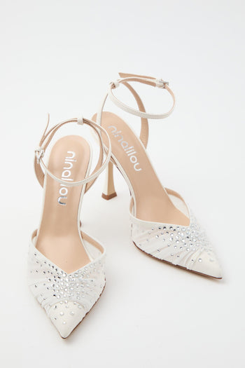 Slingback Avorio Donna - 3