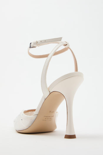 Slingback Avorio Donna - 5