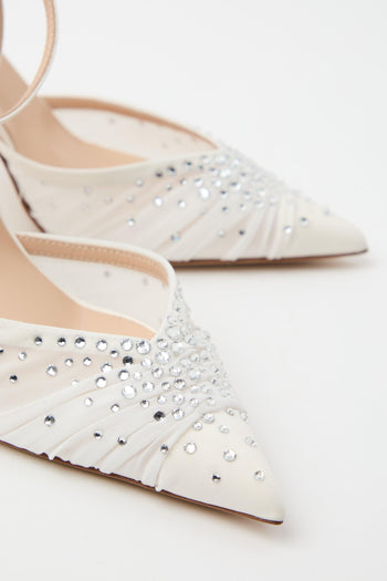 Slingback Avorio Donna - 7