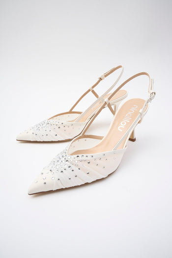 Slingback Avorio Donna - 5