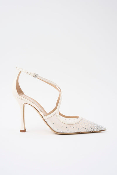 Slingback Avorio Donna
