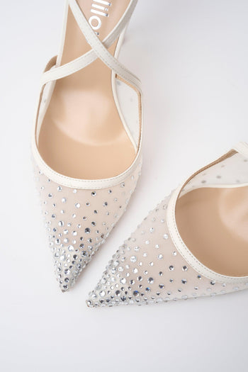 Slingback Avorio Donna - 3