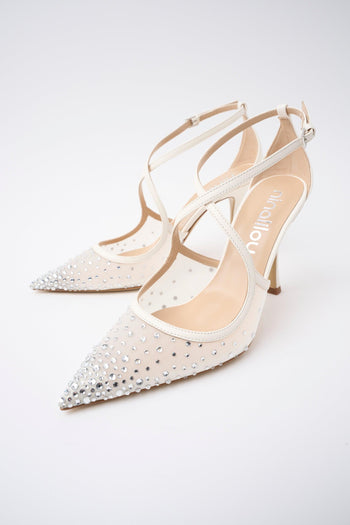 Slingback Avorio Donna - 5