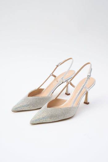 Slingback Argento Donna - 2