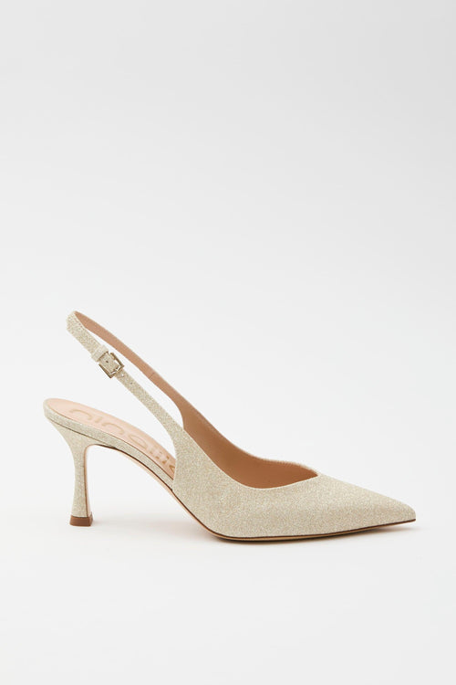 Slingback Avorio Donna