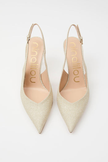 Slingback Avorio Donna - 3