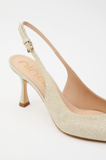 Slingback Avorio Donna - 5