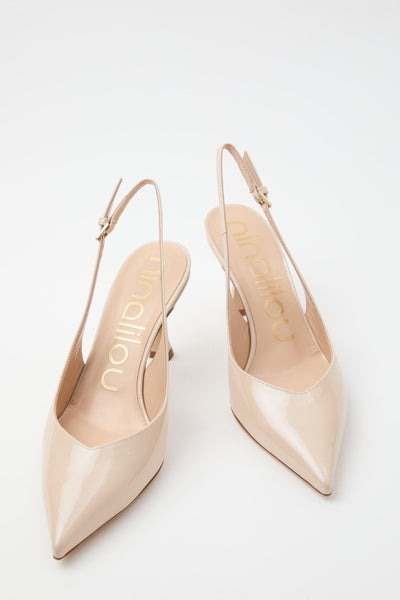 Slingback Cipria Donna