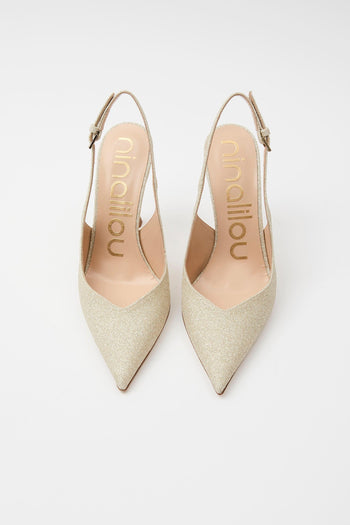 Slingback Avorio Donna - 4