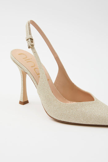 Slingback Avorio Donna - 5