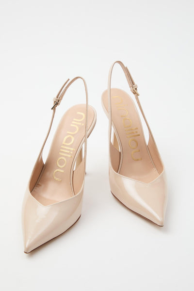 Slingback Cipria Donna