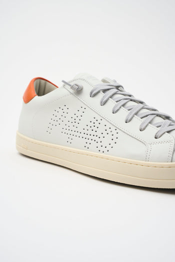 Sneaker White/orange Uomo - 4
