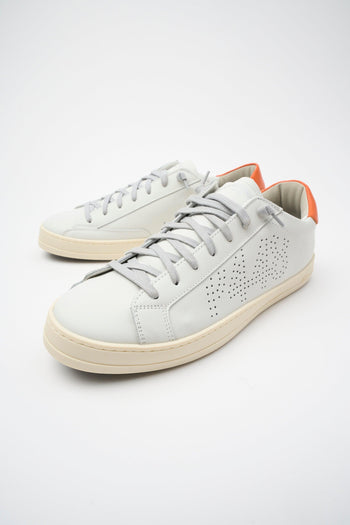 Sneaker White/orange Uomo - 7