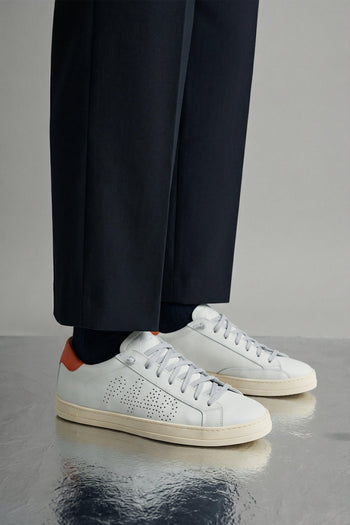 Sneaker White/orange Uomo - 8