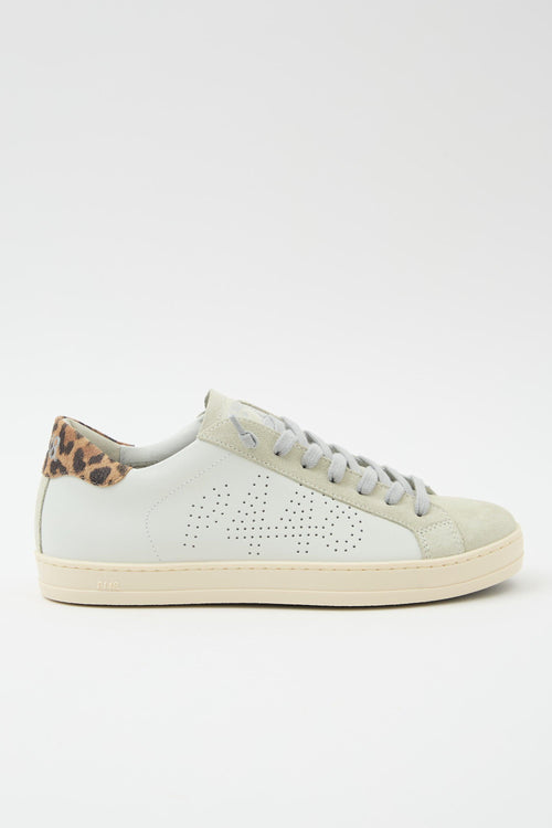 Sneaker White/leopard Donna