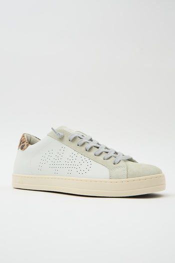 Sneaker White/leopard Donna - 8
