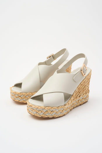 Zeppa Off White Donna - 2
