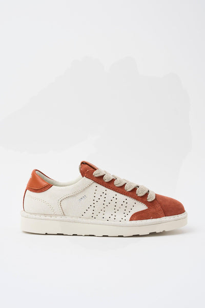 Sneaker Ivory/rust Uomo