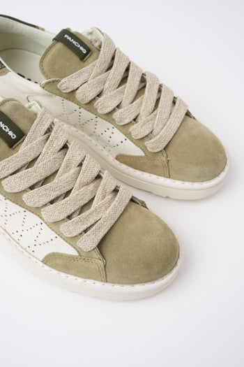 Sneaker Ivory/olive Uomo - 4