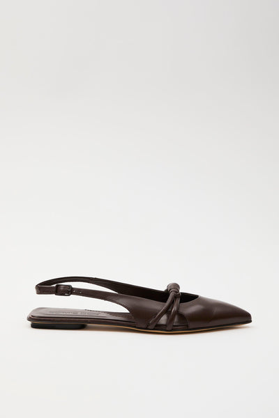 Slingback Espresso Donna