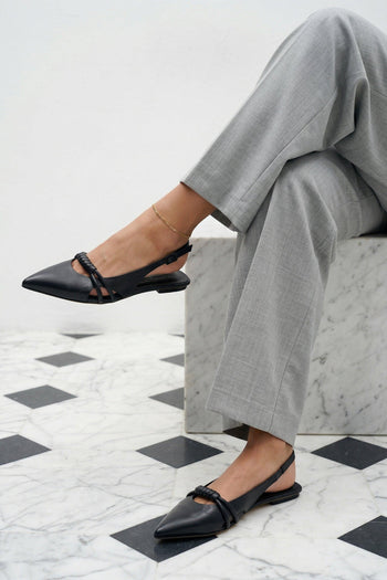 Slingback Navy Donna - 6