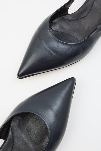 Slingback Navy Donna - 6