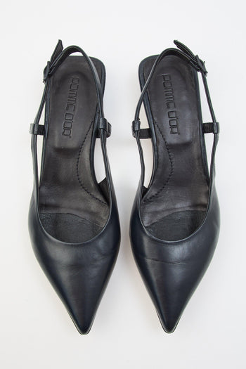 Slingback Navy Donna - 7