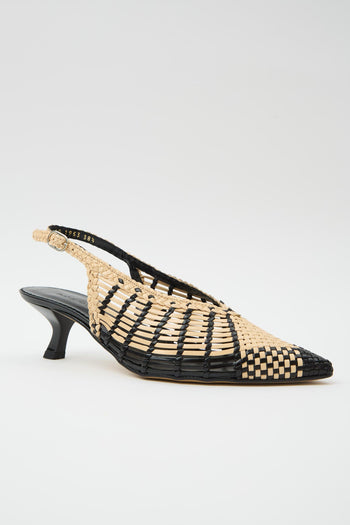 Slingback Arena/negro Donna - 8