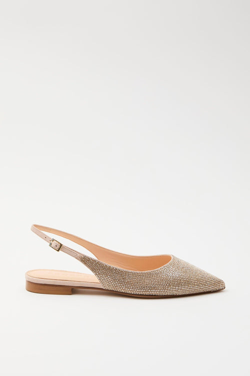 Slingback Platino Donna