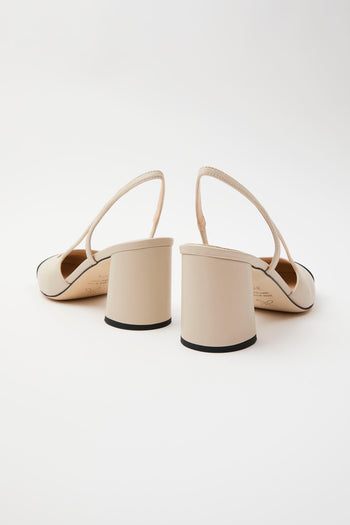 Slingback Nero/roccia Donna - 6
