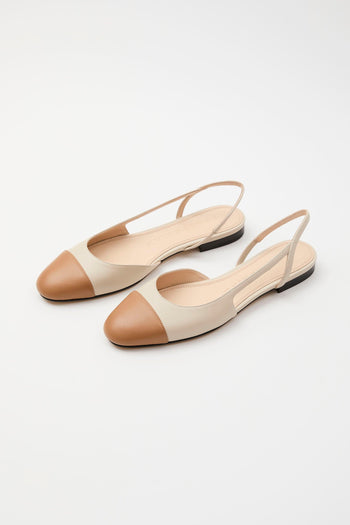 Slingback Camel/roccia Donna - 2