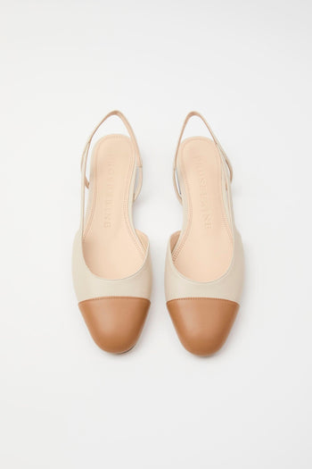 Slingback Camel/roccia Donna - 3