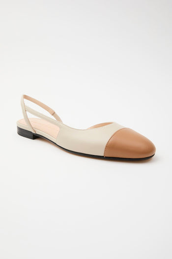 Slingback Camel/roccia Donna - 4