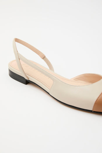 Slingback Camel/roccia Donna - 5
