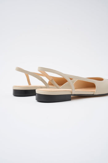 Slingback Nero/roccia Donna - 4