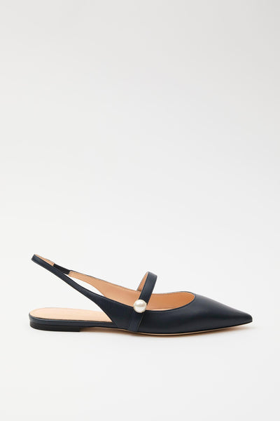 Slingback Blu Navy Donna
