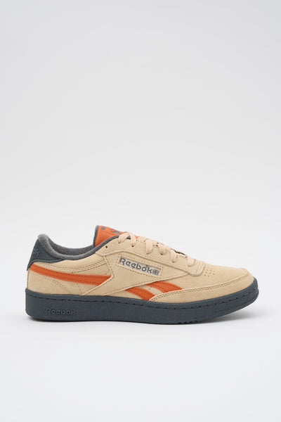 Sneaker Simple Beige/grey/rust Orange Uomo