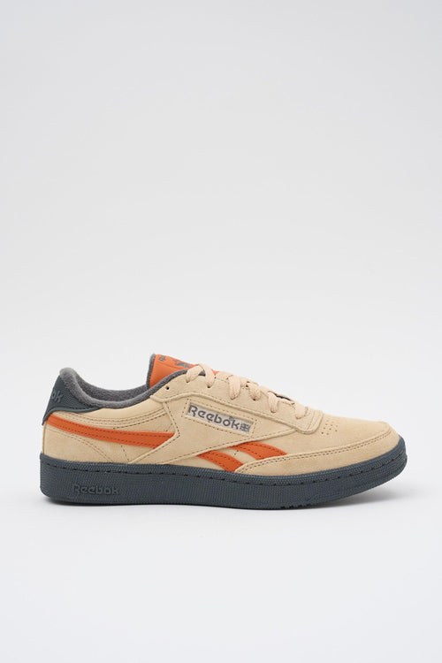 Sneaker Simple Beige/grey/rust Orange Uomo