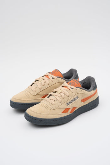 Sneaker Simple Beige/grey/rust Orange Uomo - 2