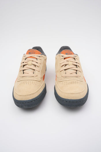 Sneaker Simple Beige/grey/rust Orange Uomo - 3