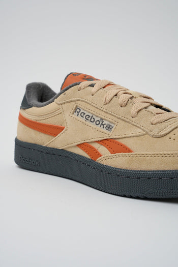 Sneaker Simple Beige/grey/rust Orange Uomo - 5