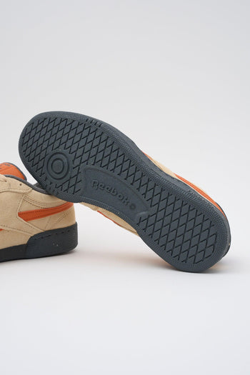 Sneaker Simple Beige/grey/rust Orange Uomo - 6