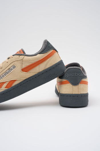 Sneaker Simple Beige/grey/rust Orange Uomo - 7