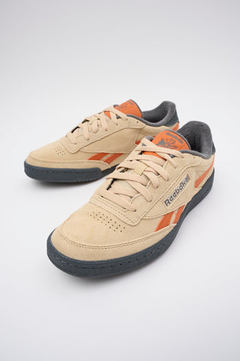 Sneaker Simple Beige/grey/rust Orange Uomo - 8